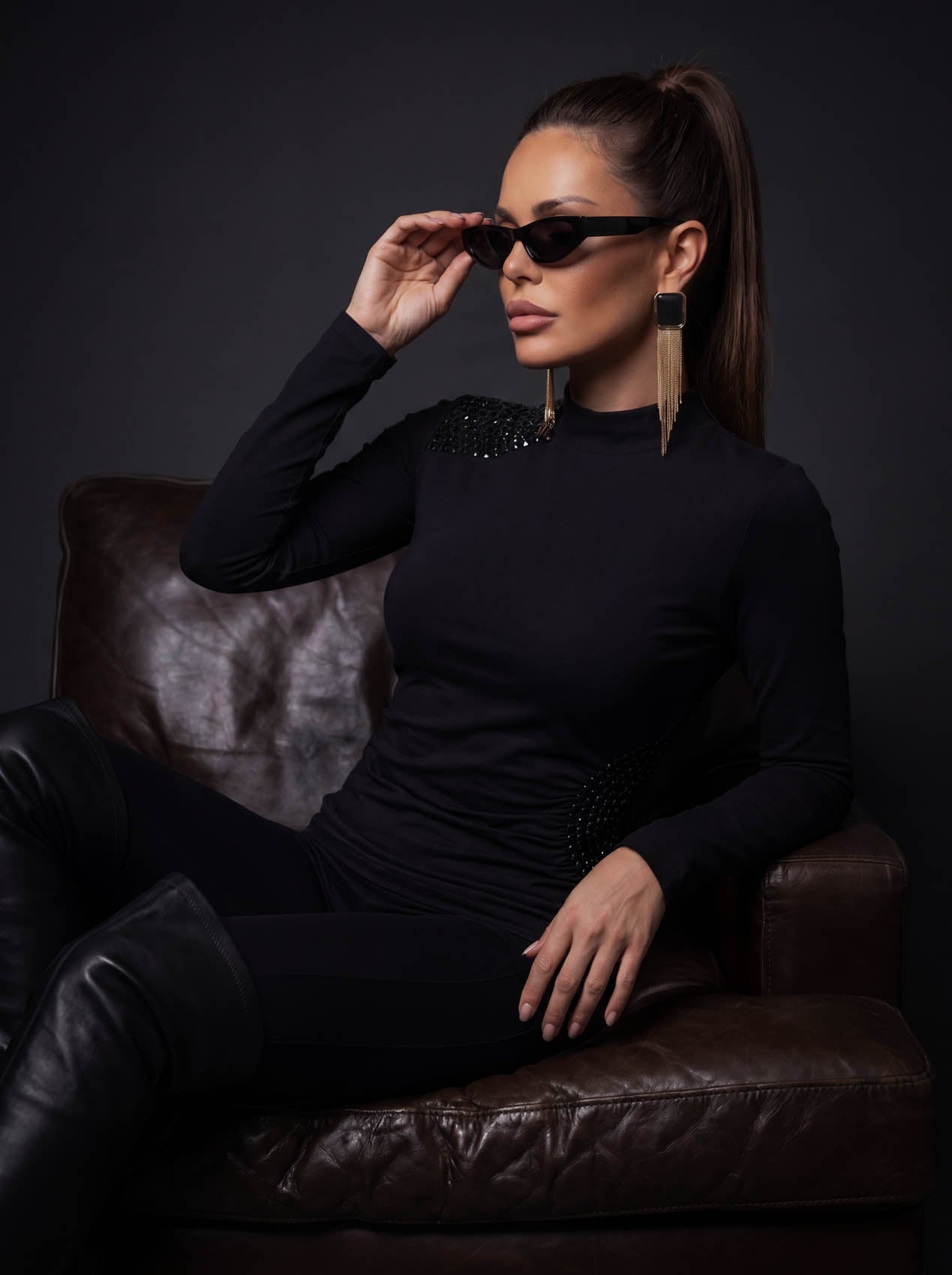 BLUSA MALHA BORDADA 26317