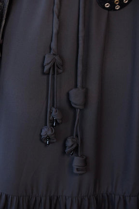 VESTIDO SOLTO COM CINTO TULIPA- 25091