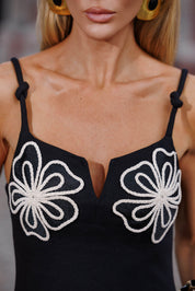 VESTIDO LINHO FLOR 26198