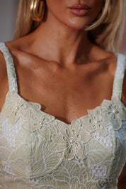 VESTIDO APLIQUE FLOR 26191