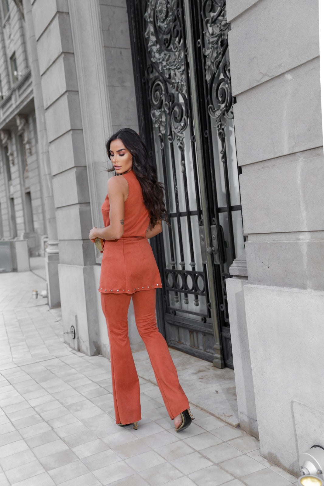 CALÇA COM SAIA 24330