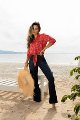 CALCA JEANS FLARE 22648