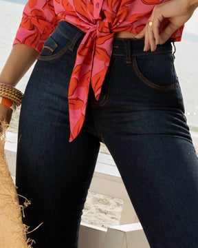 CALCA JEANS FLARE 22648