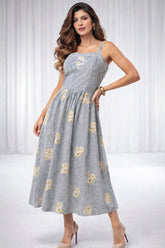 VESTIDO LISTRA COM ALCA 26014