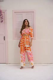 CONJ CROPPED/CALCA PANTALONA 24029