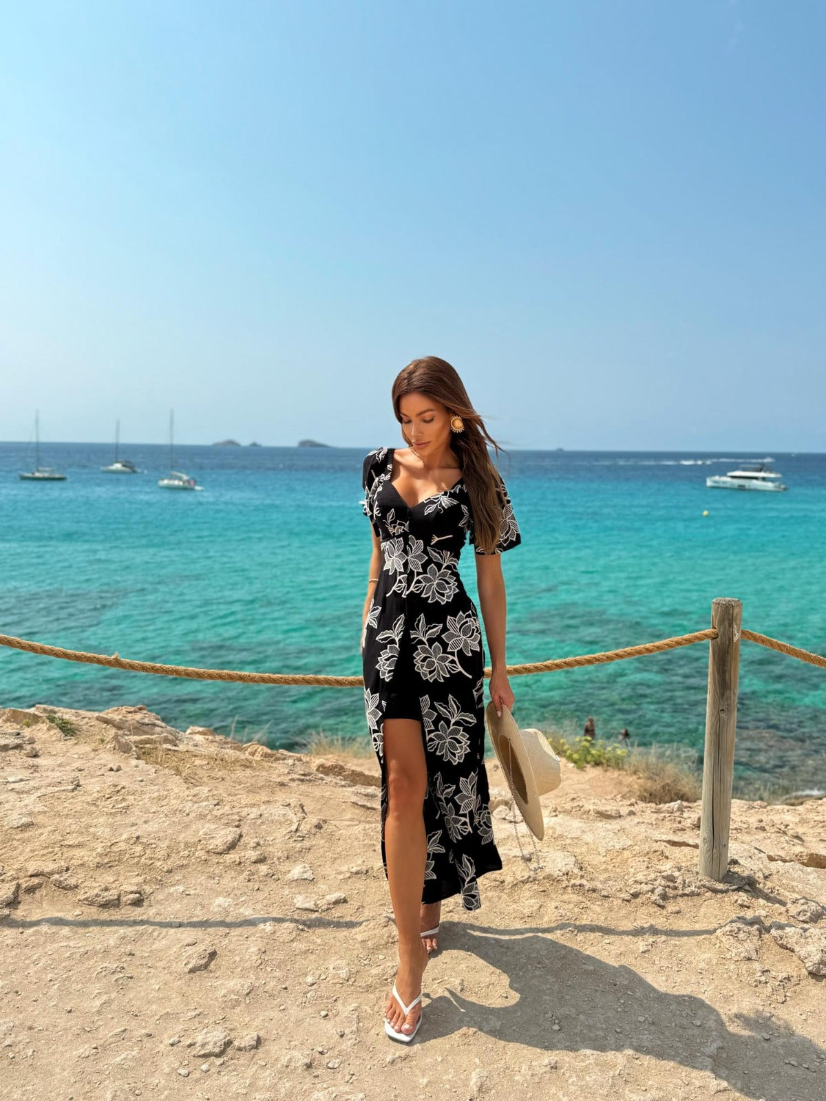 VESTIDO ABERTURA FRENTE 25714