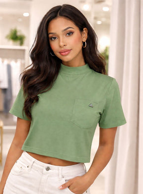 BLUSA MALHA BOLSO UNICO 26243