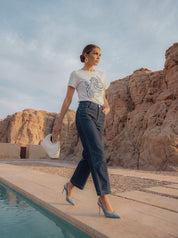 CALCA JEANS PESPONTOS 26549