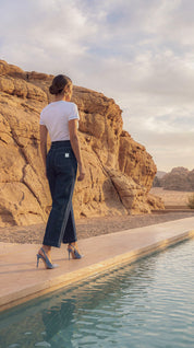 CALCA JEANS PESPONTOS 26549