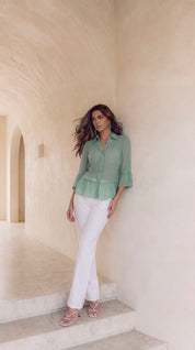 CAMISA COM FRANZIDO 26583