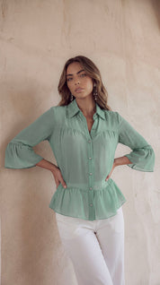 CAMISA COM FRANZIDO 26583