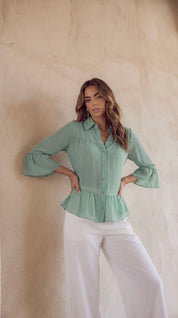 CAMISA COM FRANZIDO 26583