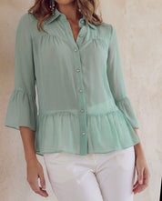 CAMISA COM FRANZIDO 26583