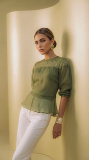 BLUSA COM RENDA 26593