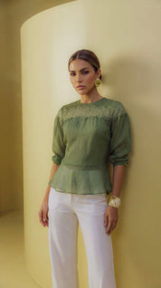 BLUSA COM RENDA 26593